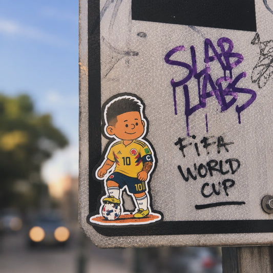 James Rodriguez #10 sticker
