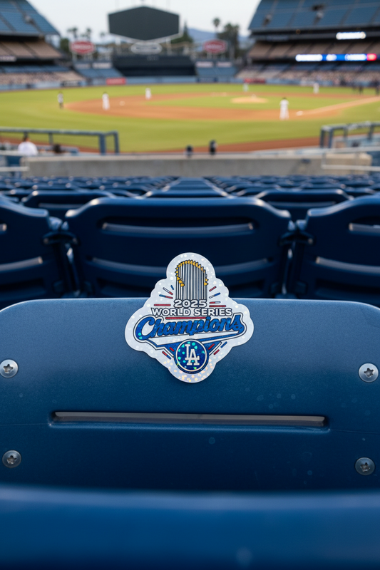 2025 World Series Champs Sticker